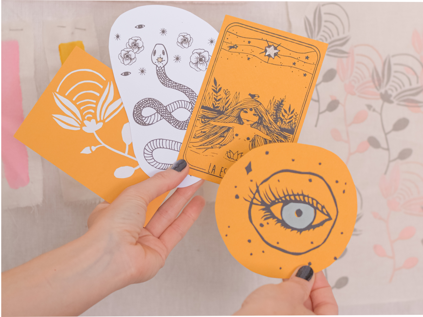 papel estampado- serigrafia-taller-textiles-diseño